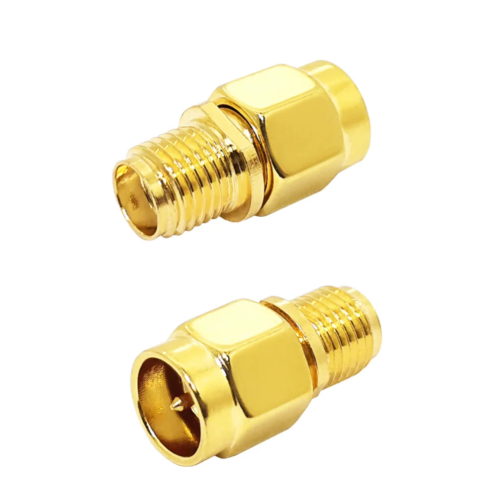 RF Connectors Antenna Adapter SMA Male to SMA Female Rf Coaxial Quick Connector