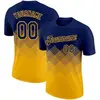 Navy Blue and Yellow