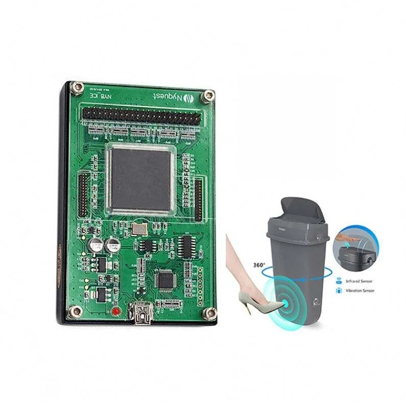 Custom Home Use Intelligent Human Hand Infrared Induction Trash Can Sensor Pcb Home Appliances Automatic Flip Storage Box Pcba