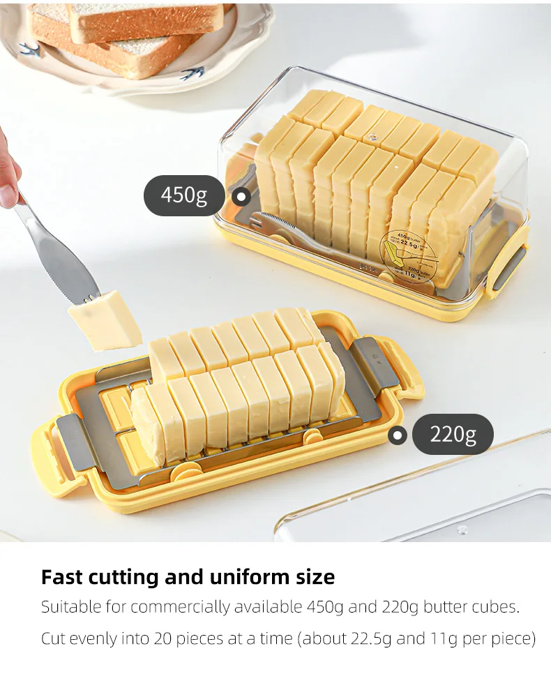 Shimoyama Butter Dish Cutter Box Cheese Butter Box Set With Fork Buy