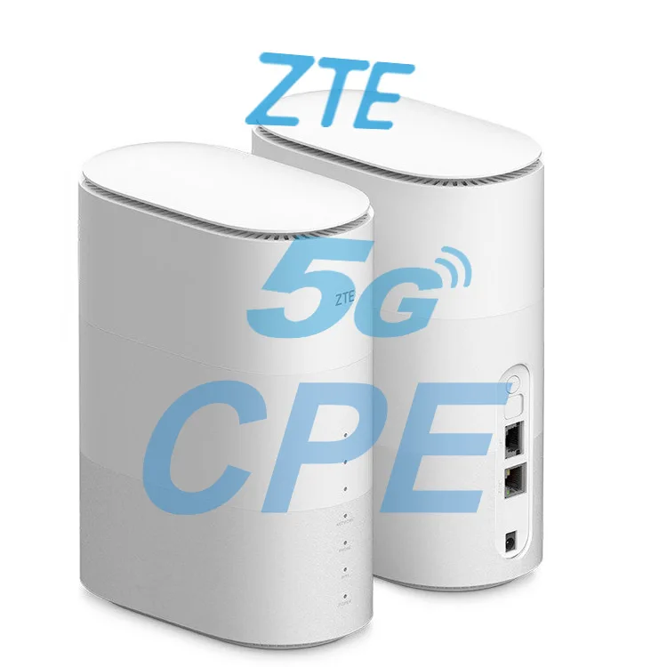 zte 5g cpe mc801a sub6g indoor cpe sdx55 qca6391 wi-fi6