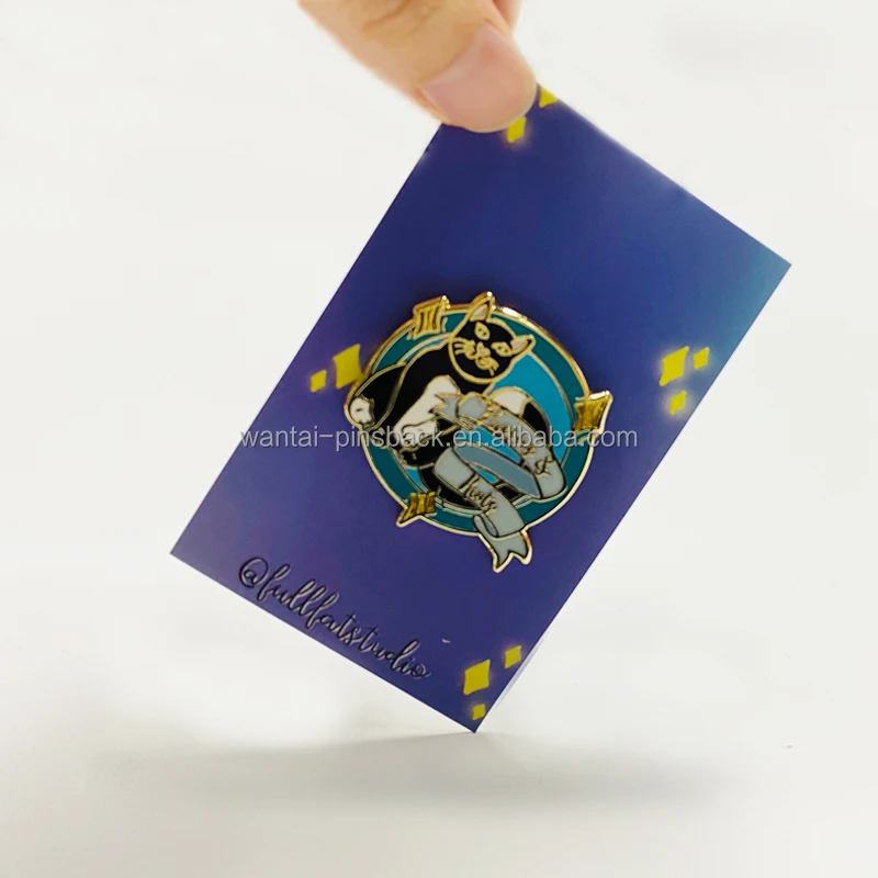 Custom Lapel Pins Gold Plating Custom Hard Enamel Lapel Pins With