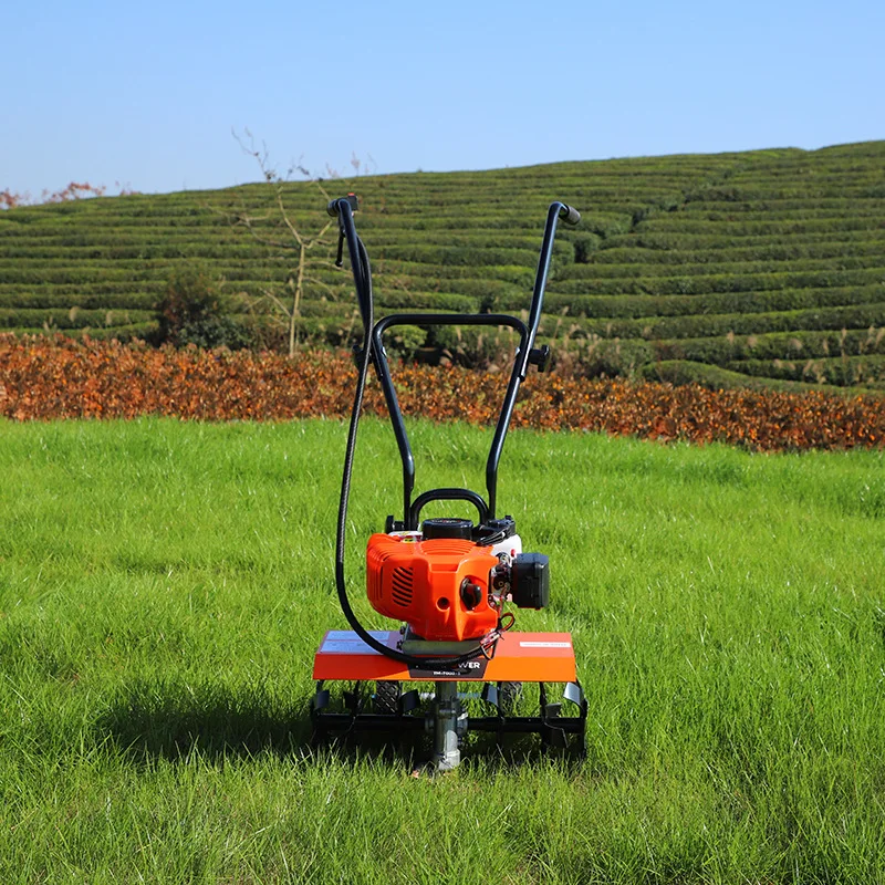 Easy To Use Hand Held Weeding Machine /mini Tiller Cultivator/brush