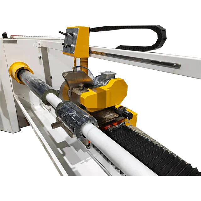 Easy to Operate Adhesive Tape Log Roll Slice PVC Electrical Tape Slitting Machine