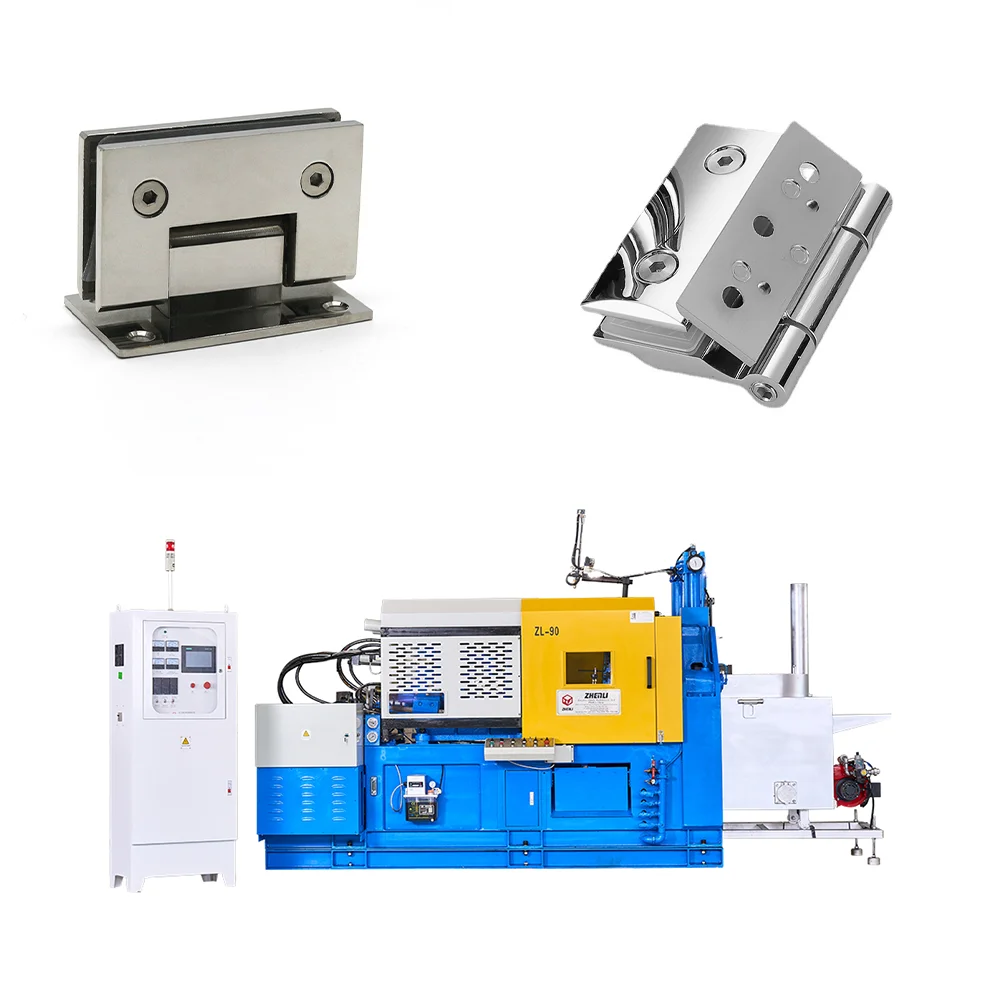 High Pressure Electric 90 Ton Continous Zinc Die Cast Hinges Machine Zamak Casting Machine