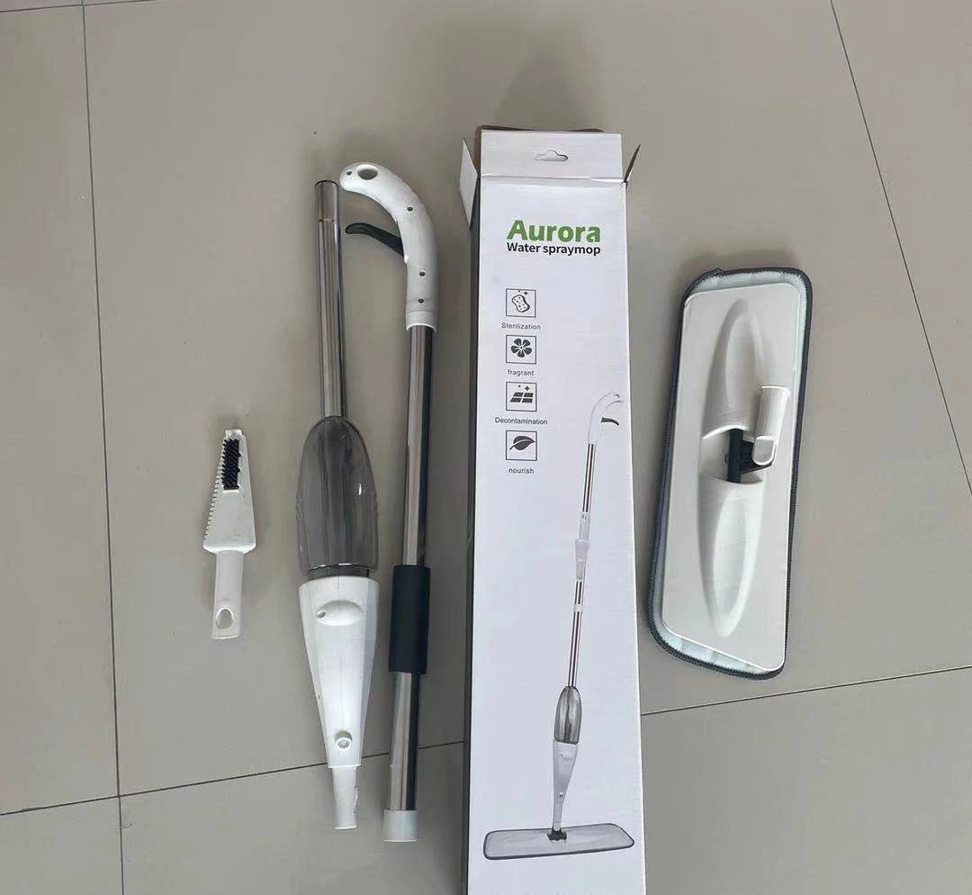 CL074 Quick Washing Microfiber Flat Mop Home Kitchen Laminate Wood Ceramic Tiles Floor Cleaning Spray Mop
