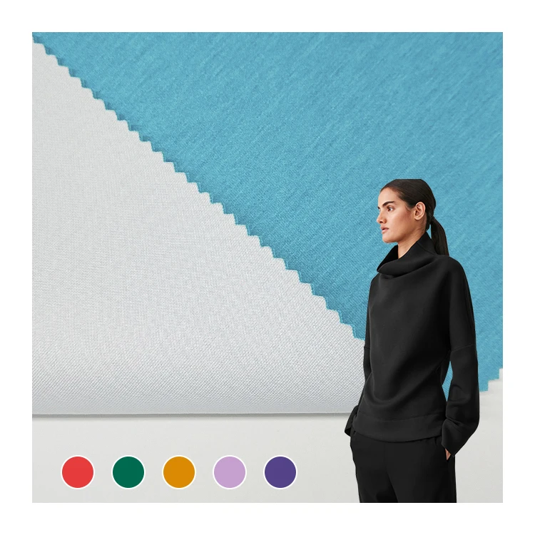 High Quality Viscose Cationic Scuba Fabric for Sports, China Manufacturers Poly Rayon Neoprene Scuba Fabric for Clothing/