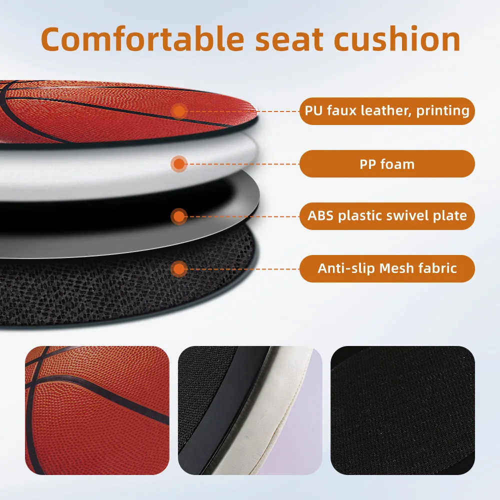Outdoor 360 Swivel Seat Cushion, Portable Rotating Pad for Hunting Fis - product detail 4