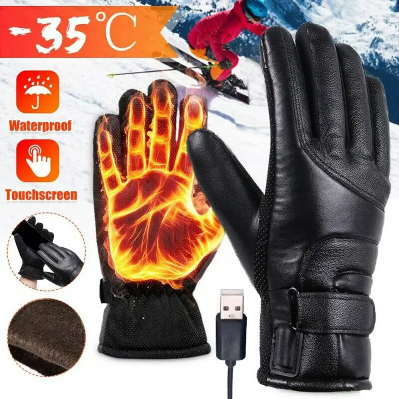 Hand Warmer, Waterproof, PU - detail 8