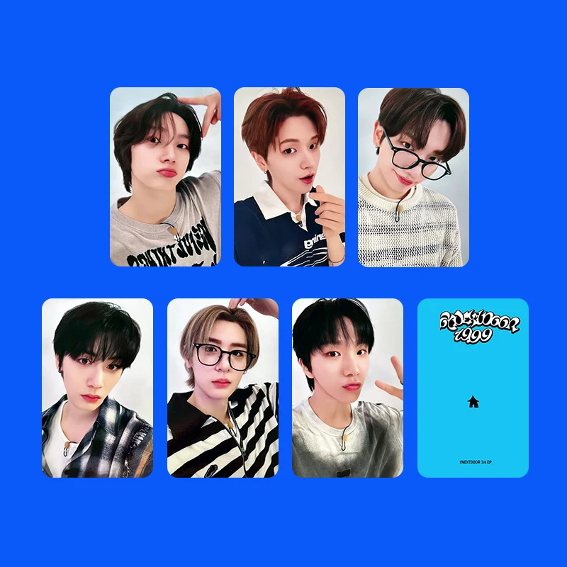 6Pcs/Set KPOP BOYNEXTDOOR Yzy Ver Selfie Lomo Cards Jaehyun Taesan