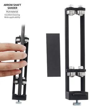 Aiguiseur Pour Flèches De Tir à L'arc - Outil En PLA (noir) Pour Entretenir Et Polir Les Fûts De Flèches En Fibre De Verre Ou Carbone