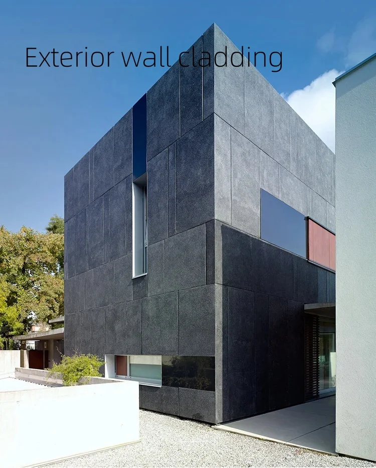 Cladding Weather Stop Reinforced Fiber Cement Exterior Wall Panel Cladding Weather Proof ...