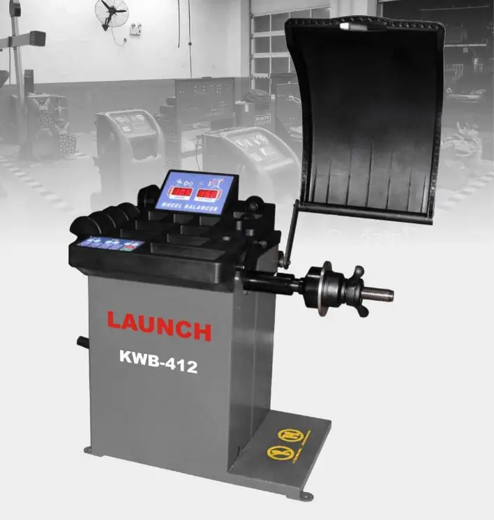 Tire Balancing Machine Launch Kwb412 Wheel Balancer Equipment Tire