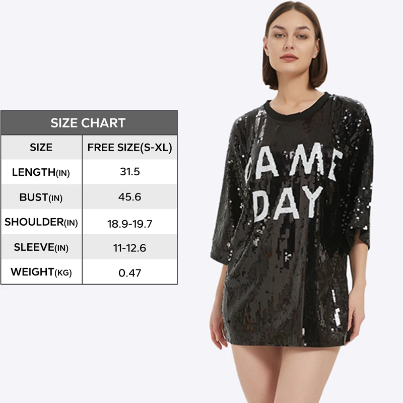 2024 Stock Game Day Shirt Custom Tops Sequin Shirt Apparel Sequin ...