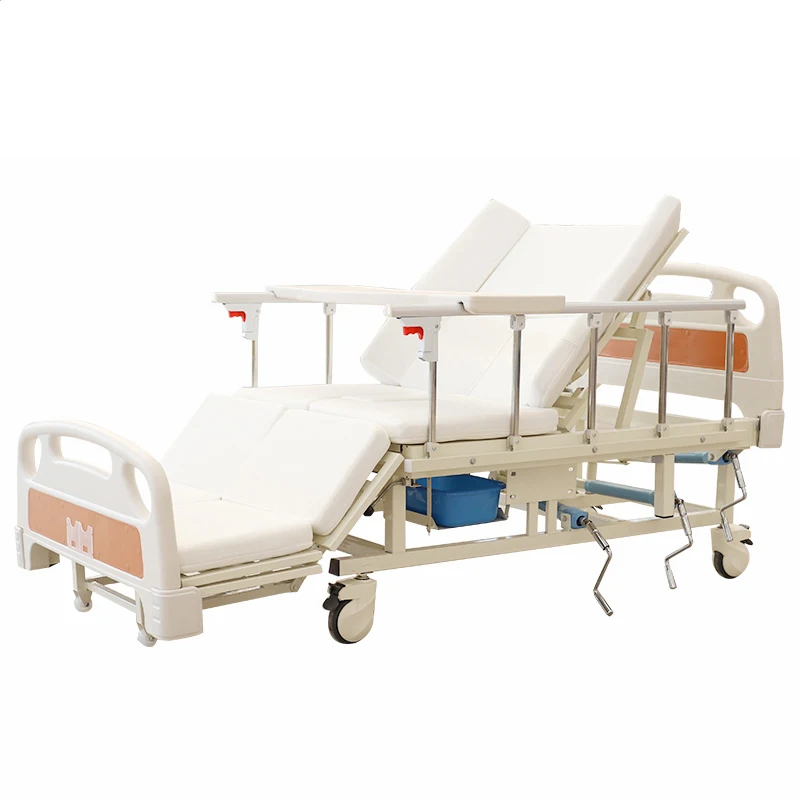 
early care product multi-function resident bed for nursing patient with toilet 