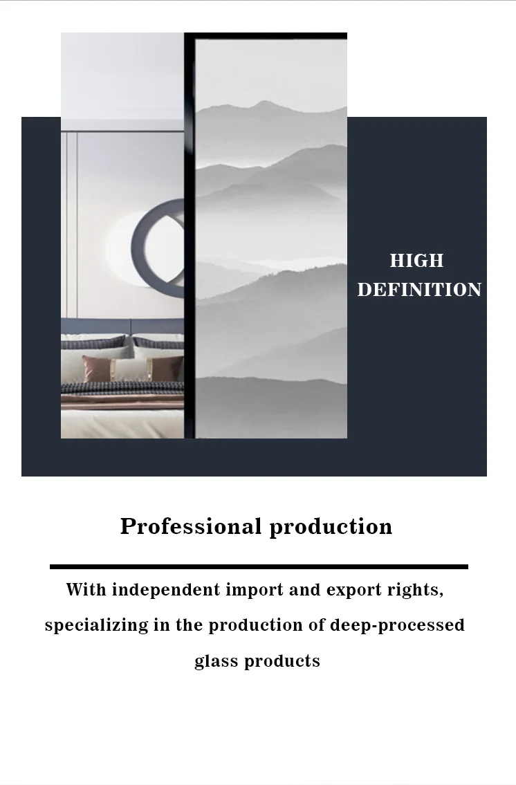 Large Area Pdlc Glass High Quality Electrified Atomized Frosted Window