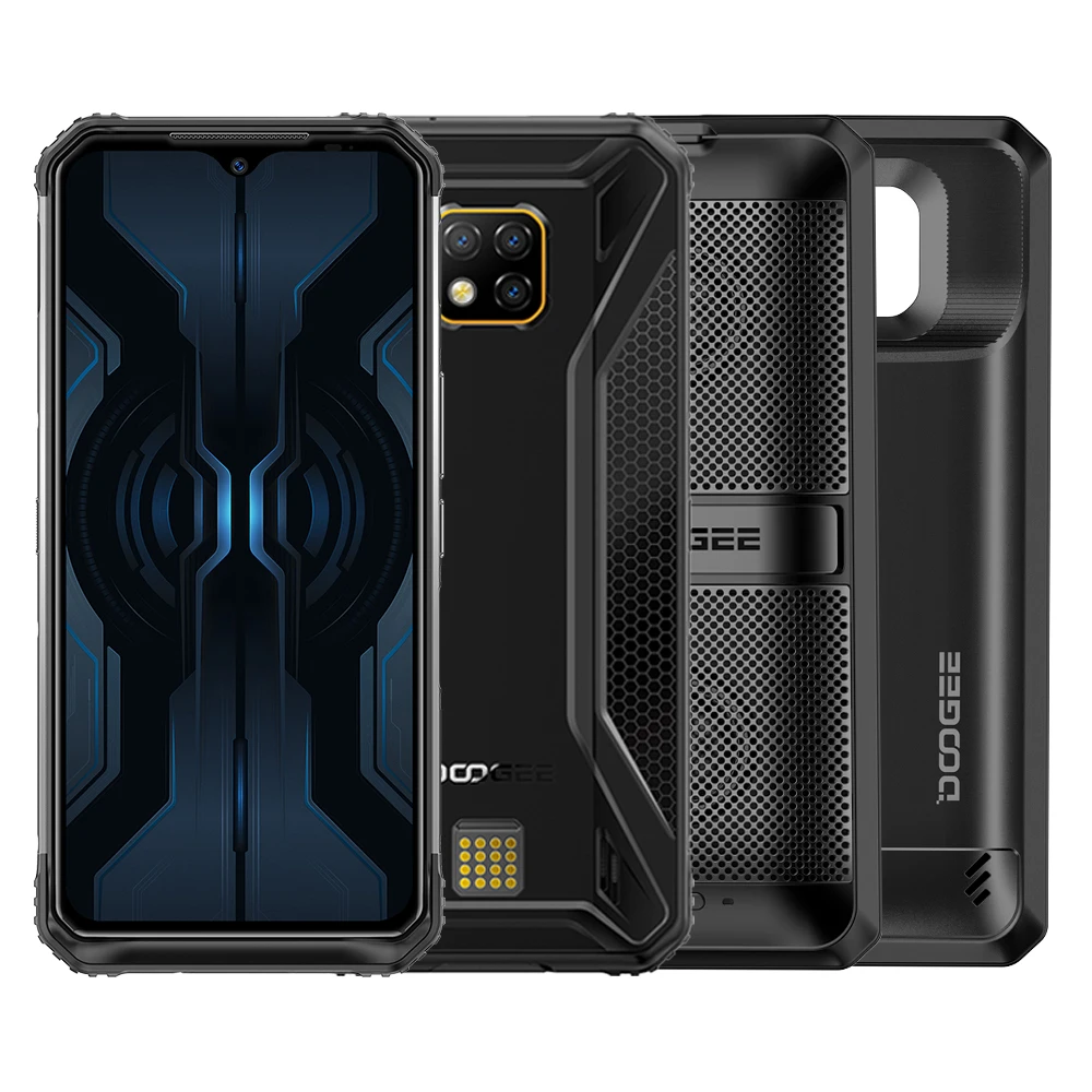 
IP68/IP69K DOOGEE S95 Pro модульная прочный 4g, мобильный телефон с функцией 6,3 дюймов 5150 мАч Helio P90 Octa Core 8 ГБ 128 48MP Cam Android 9,0 