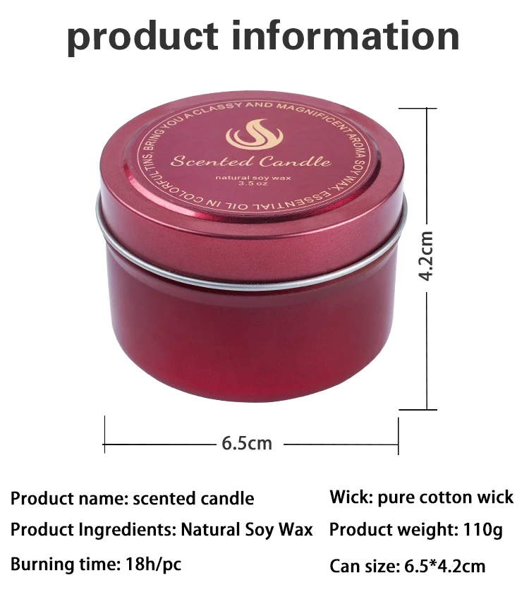 Private Label Aromatherapy Scented Candle Wholesale Gift Set