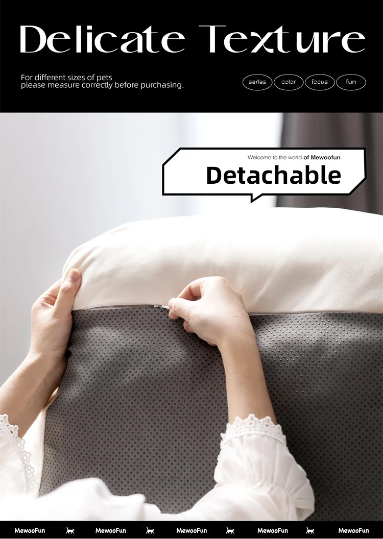 Mewoofun Hot Sale Lovely Anti Slip Fluffy Sofa Pet Dog Bed Couch Bed