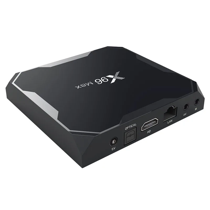Smart Box Out of Stock Price X96 MAX Android Box 8.1 Multimedia 2.4G / 5G Dual Wifi Network TV Box