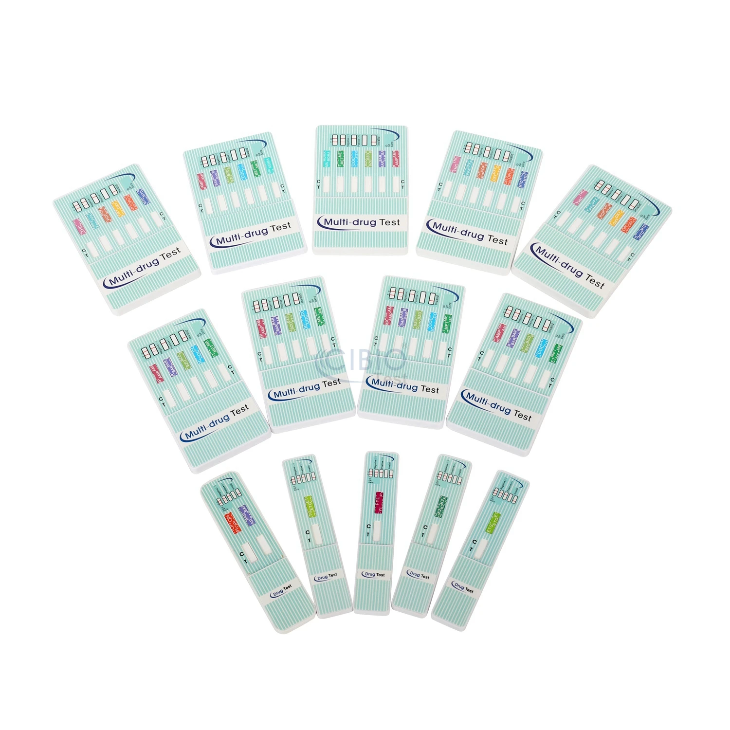 Multi 12 Panel Rapid Drugs of Abuse Testing Urine Drugs Test Kits