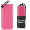 Rose red cylindrical bag