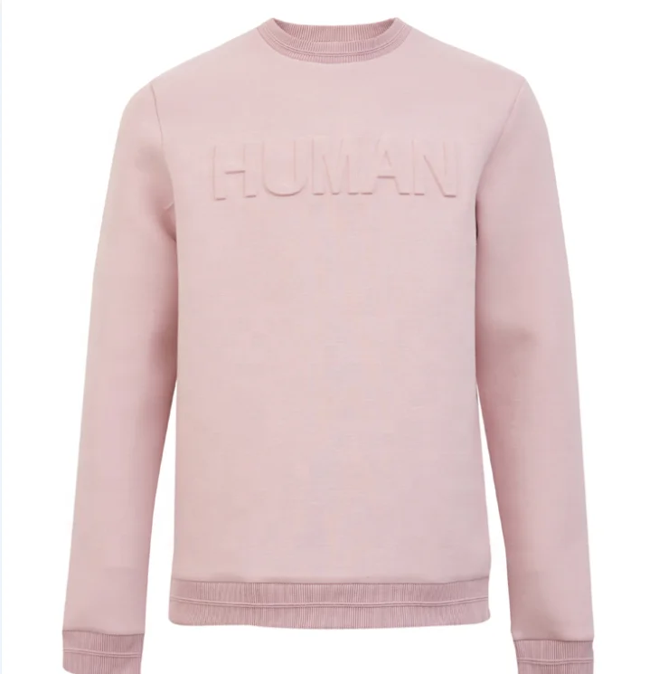 custom embossed sweatshirt