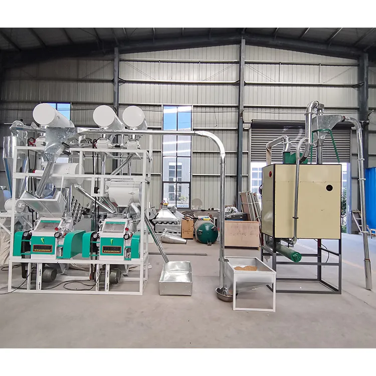 Wheat Flour Making Machine 10 Ton Per Day Wheat Flour Milling Plant