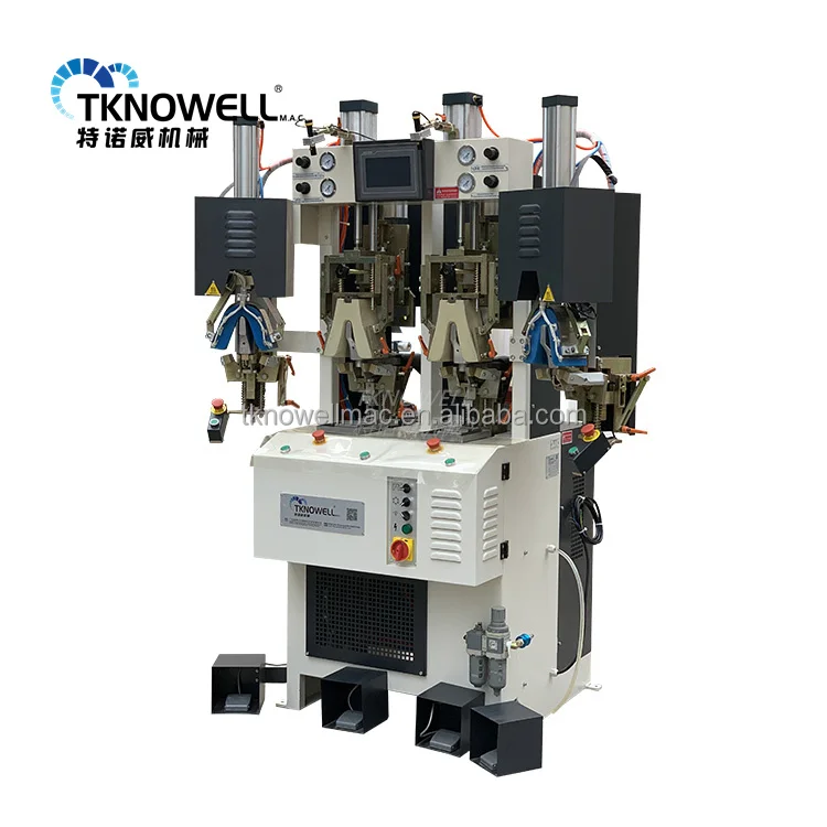 Two Hot and Two Cold Back Part Molding Shaping Machine Shoe Counter Heat and Cold Setting Machine