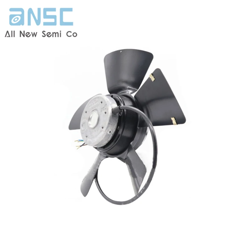 Original Axial fan A2D250-AA26-51 400V 125W Heating furnace fan 250MM external rotor axial flow fan