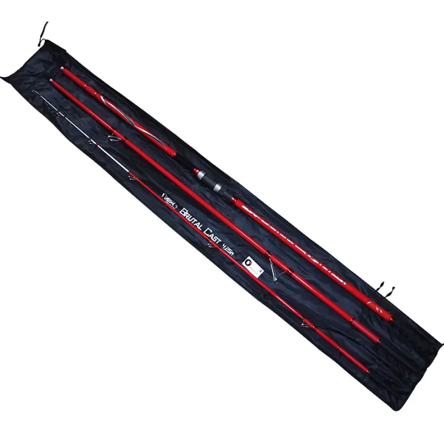 Surf Rod 14ft Surf Fishing Rod Carbon 14'0"/4.2M Spinning Casting 3 Piece Surf Fish Rods for Saltwater Surf Rod 14ft Surf Fishing Rod Carbon 14'0"/4.2M Spinning Casting 3 Piece Surf Fish Rods for Saltwater