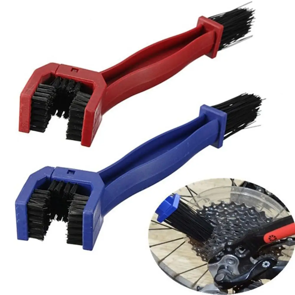 NEW Bicycle Chain Cleaner Bike Wash Tool Cycling Scrubber Cleaning Brushes Wheel