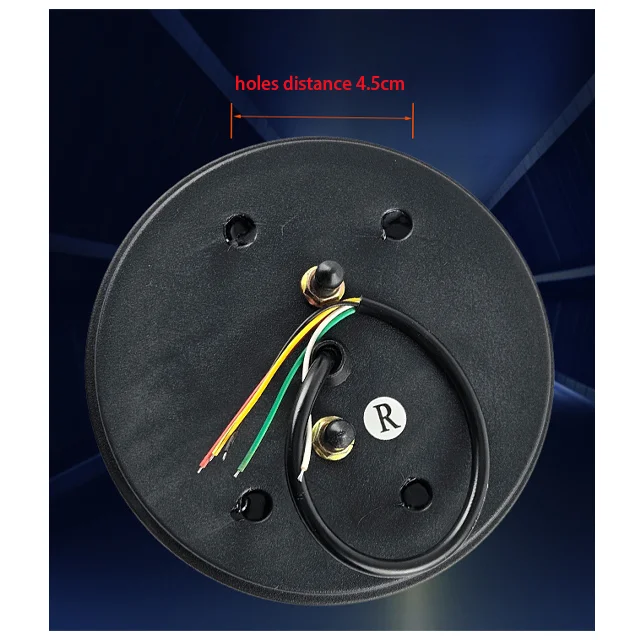 New Style 4 Inch 24V LED Round Trailer Tail Lights Flowing Lights Rear Lamps for VOLVO Trucks 3