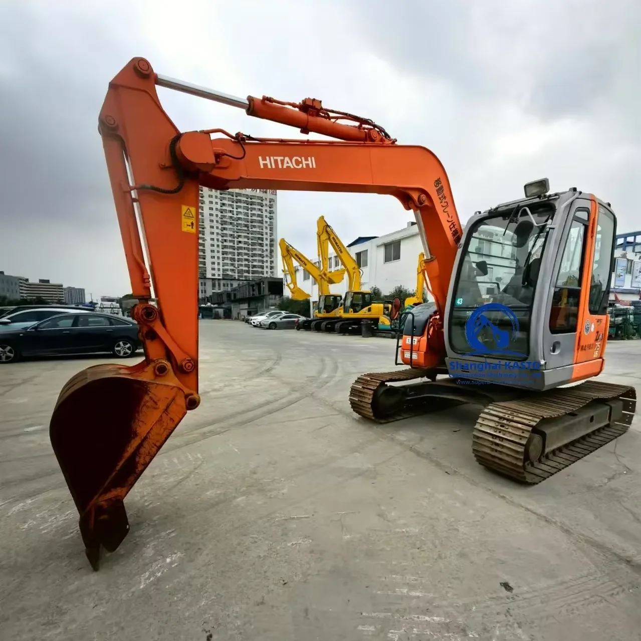 Used Hitachi Zx75 Zx75us Excavator Mini Hitachi Crawler