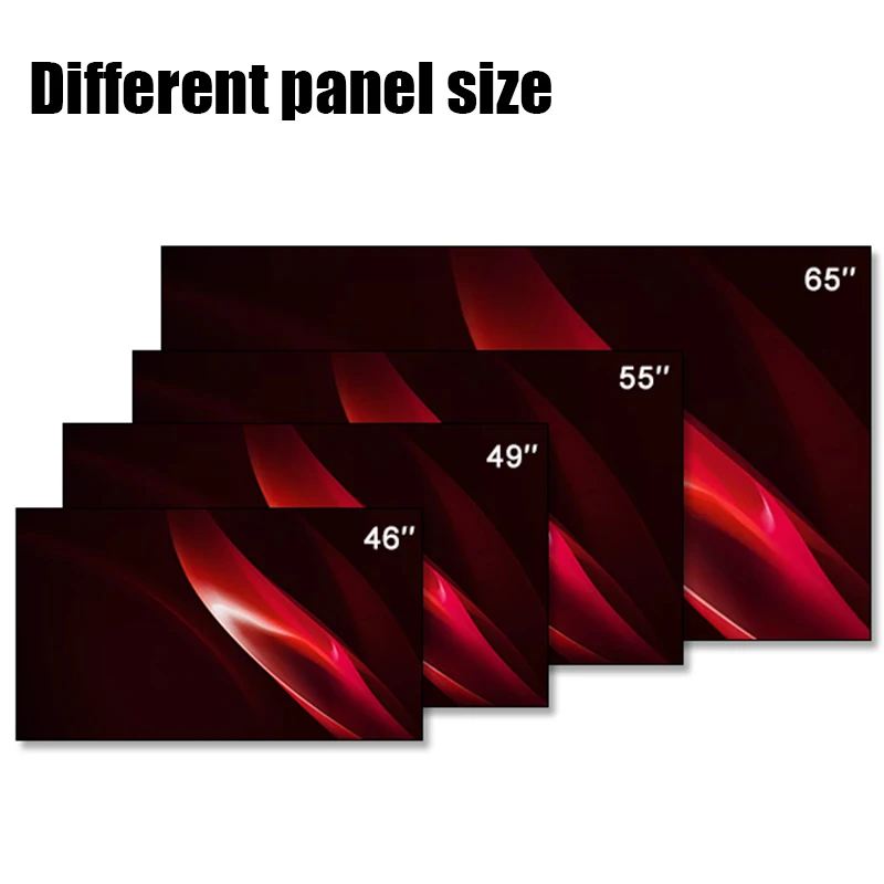 Factory Price Wall Mount LED Video Wall 2x2 2x4 55-65inch Ceiling TV LCD Advertising Display for Indoor OEM ODM Supply