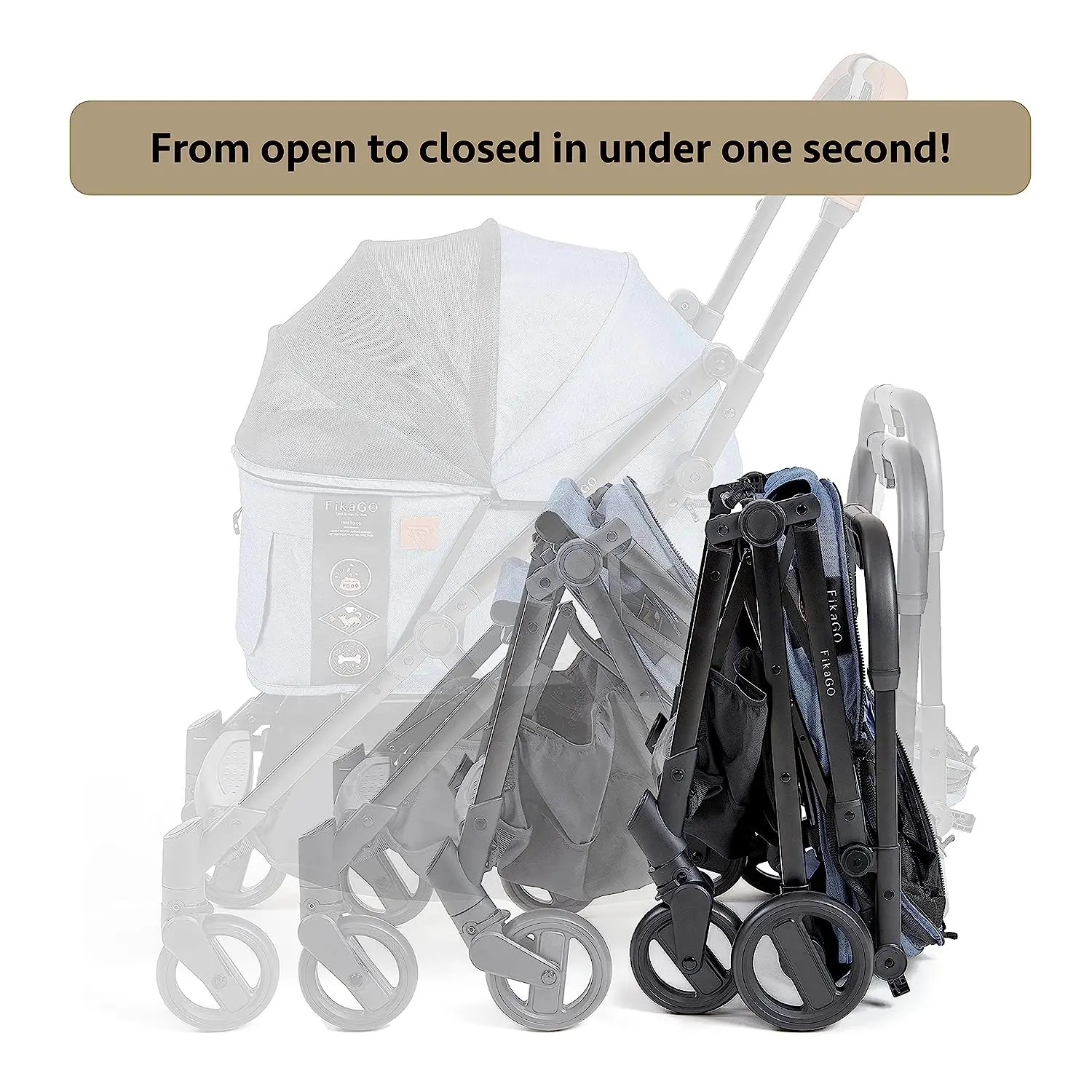 ペットベビーカー軽量高速折りたたみ犬用ベビーカーキャリッジポータブルキャットキャリアまたはトラベルギア用犬用クレート Buy アルミペット