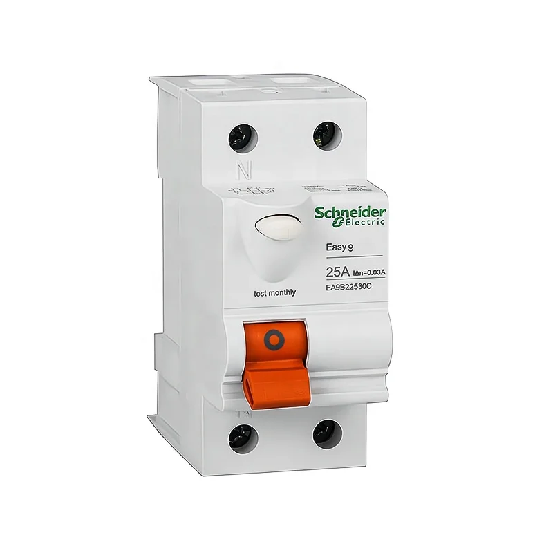 Original Easy9 EA9B RCOB Residual Current Operated Circuit Breaker 4P RCCB MCB 25A Double Pole 63A RCCD 2P RCBO EA9B22530C 32A