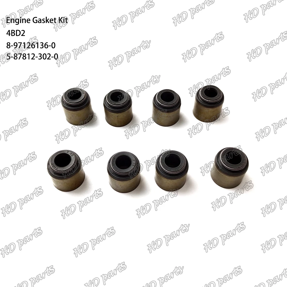 4BD2 Engine Gasket Kit 8-97126136-0 5-87812-302-0 Suitable for