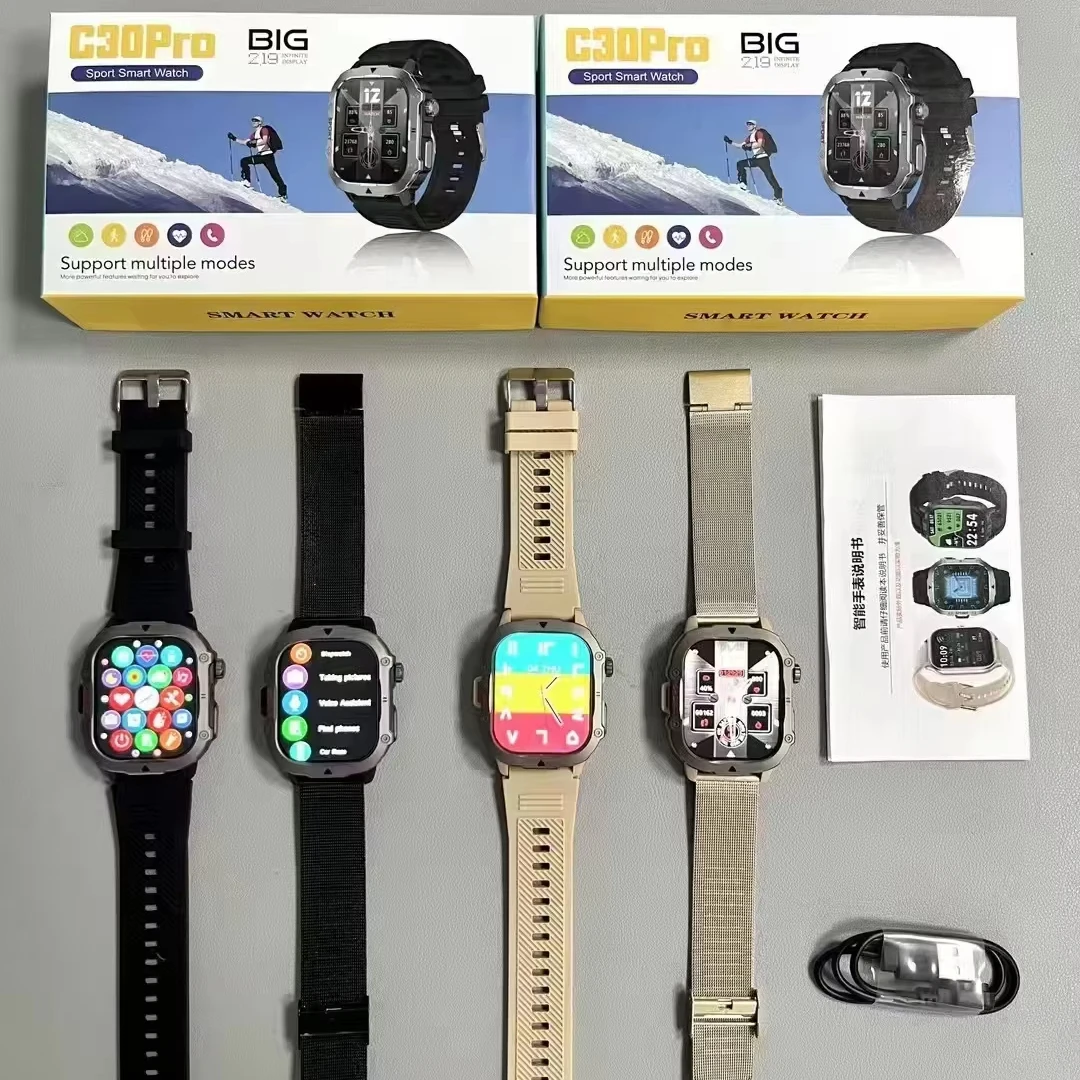 C30pro Smart Watch Ultimate Fitness Tracker Waterproof