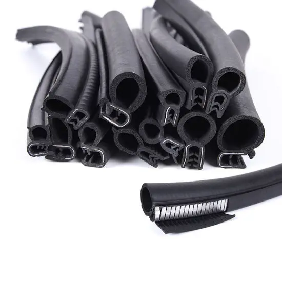 Extrusion Rubber U Channel Edge Trim Strip Car Door Rubber Epdm Seal