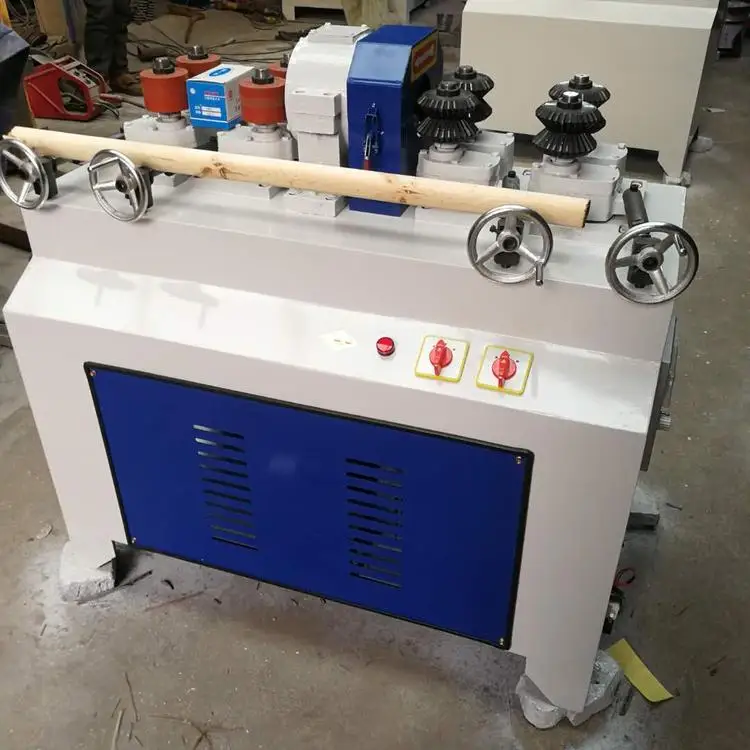 Shanghai Automatic Broom Handle Making Machine Wood Round Rod Stick Machine Woodworking Machinery From China