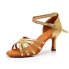golden with 7cm heel
