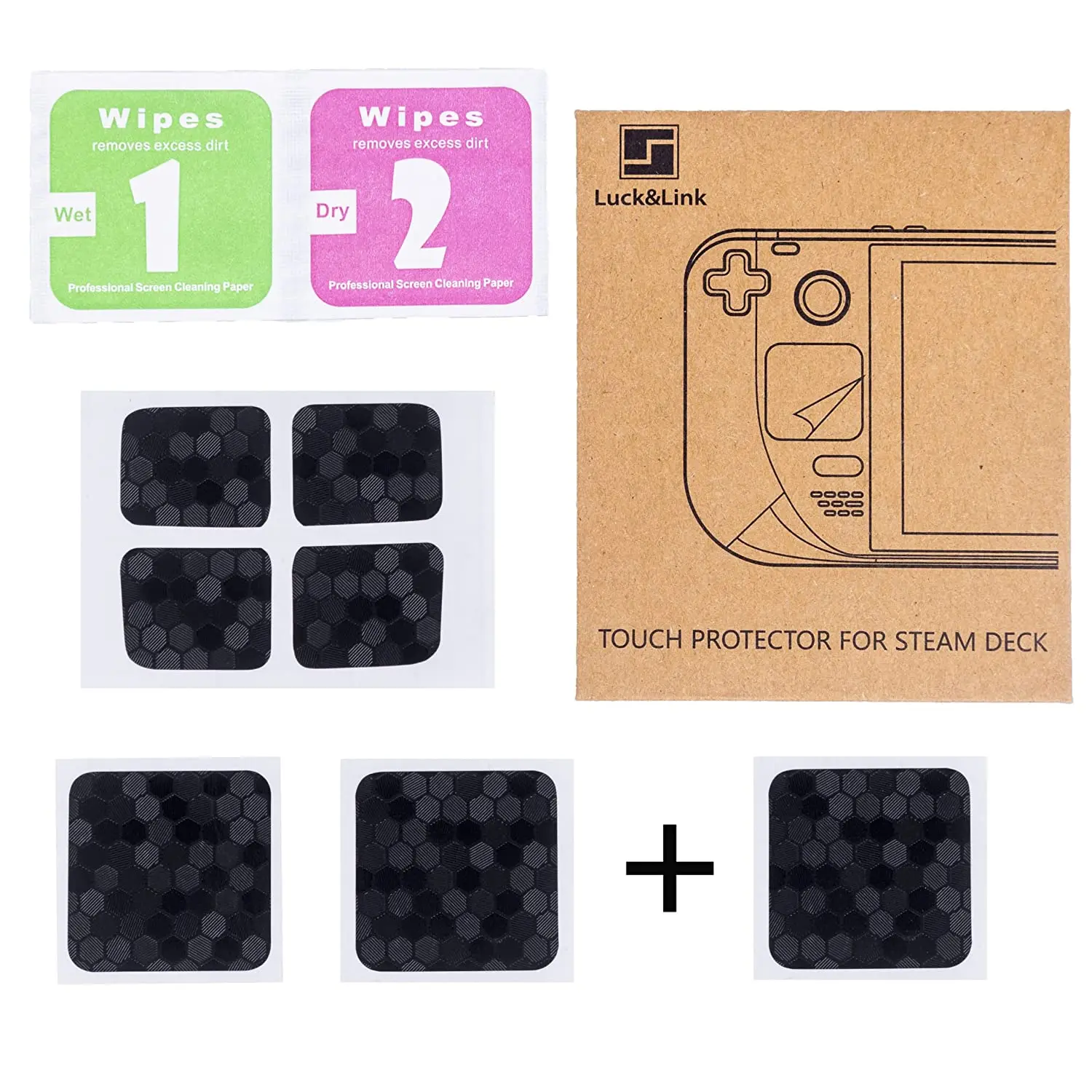 Touchpad Protector Steam Deck,Steam Deck Accessories Skin To Add Grip,Style,Tactile Feedback,And