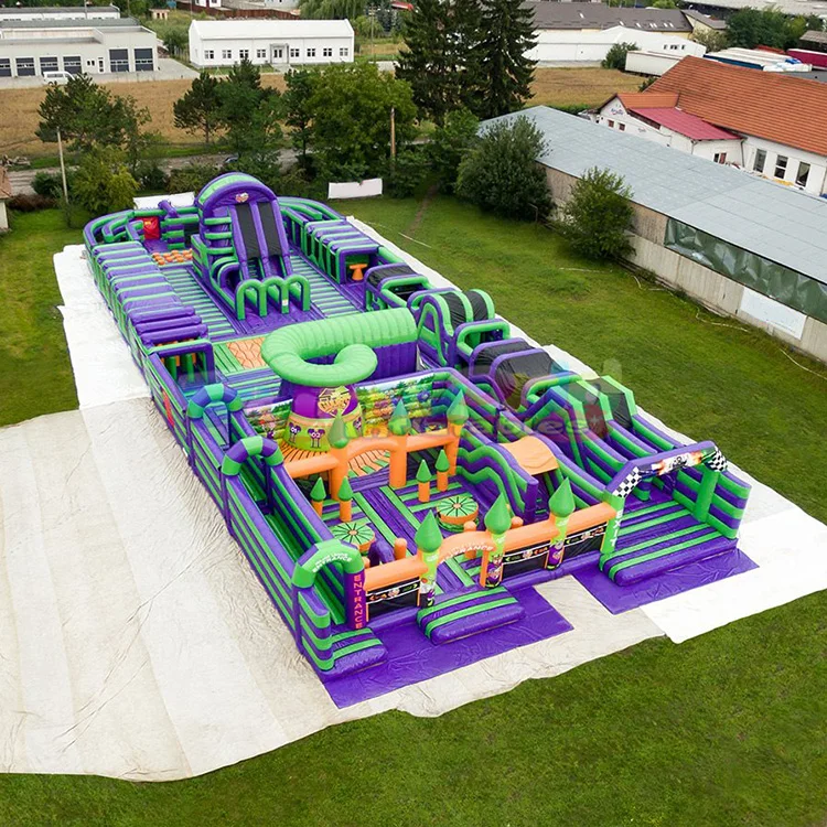 Jump Giants Inflatable Park Lakeside Inflatable Floating