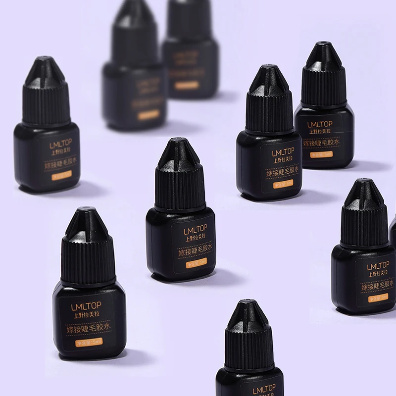 FREE SAMPLE Lasting Eyelash Grafting Black Glue Custom Lash Extension