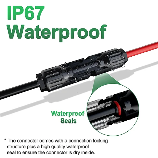 product sae battery connector panel mount american solar panel cable socket wiring harness for solar panels-2