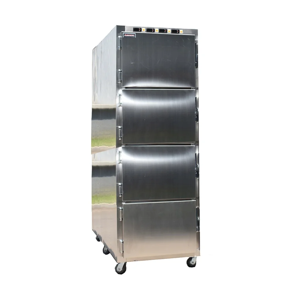 FREEZERPALACE 4 Drawers Individual Refrigeration Morgue Equipment Mortuary Refrigerator Cryotherapy Chamber  Supplies