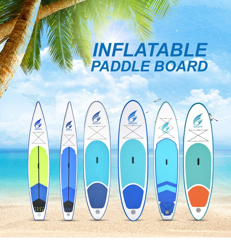 Paddle Board Inflatable Stand Up SUP Surfboard Surfing Paddleboard Kayak 305cm 