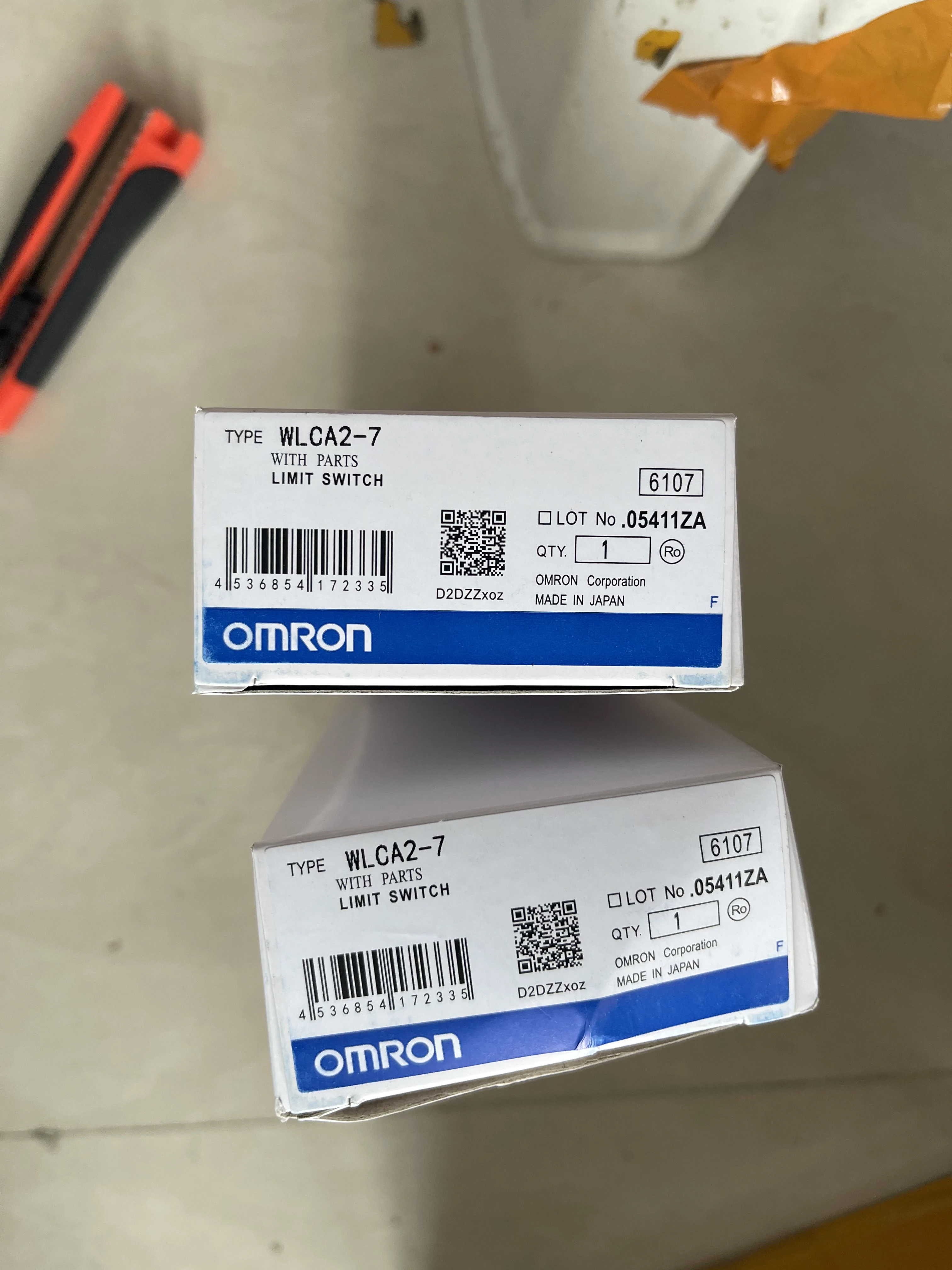 Omron Limit Switch WLCA2-7
