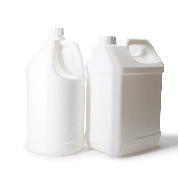 White 1 gallon / 128 oz plastic jug (HSP-ICG-W30-120)